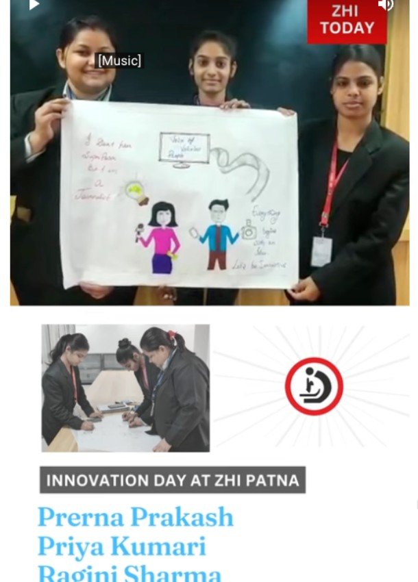 Innovation Day in in Best BAJMC College in Patna